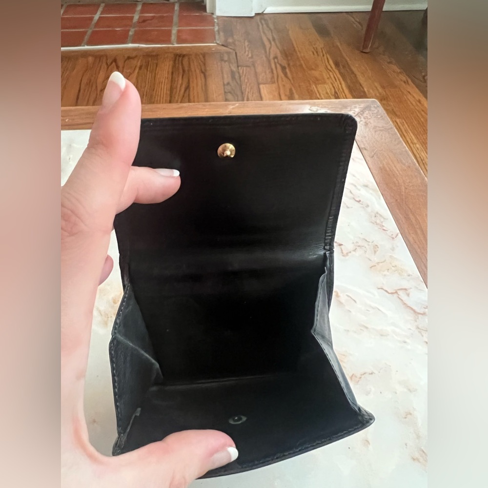 Louis Vuitton Epi Black Tassil Leather Elise Bifold Vintage Wallet SP1901 - Picture 9 of 10